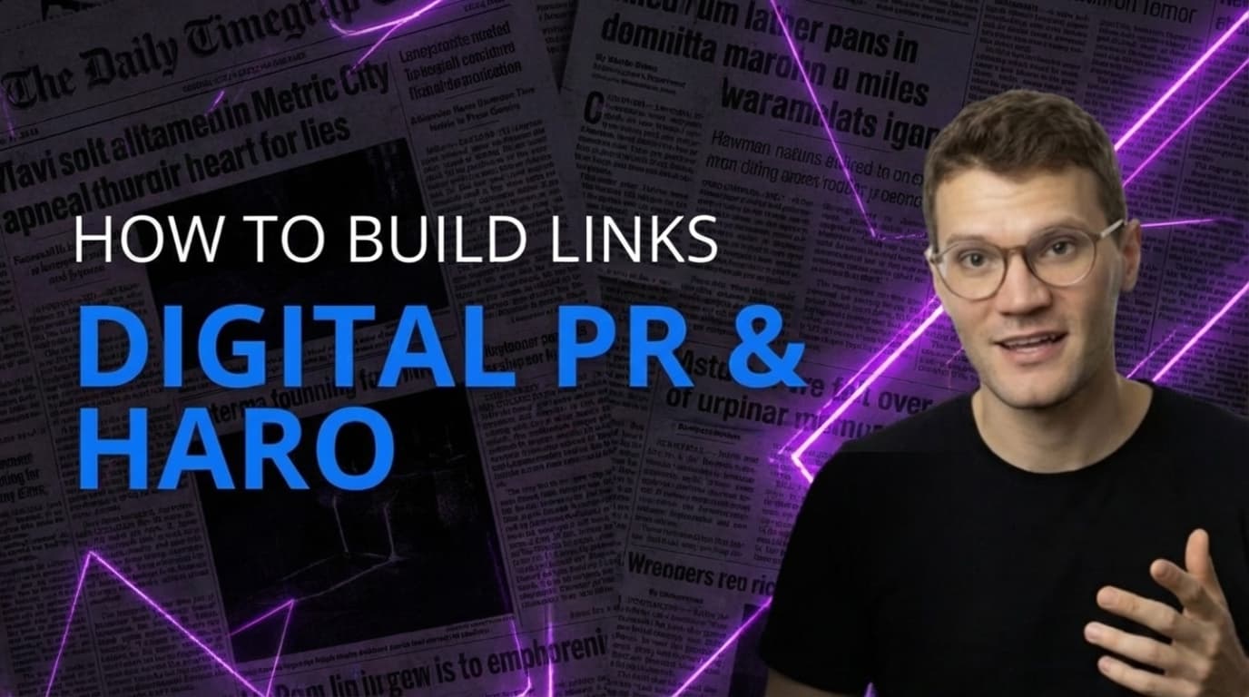 How to Build Links Through Digital PR and HARO